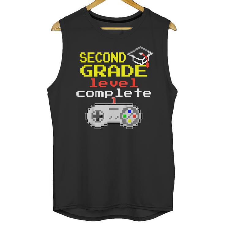 Kids Second Grade Graduation Video Game Shirt Unisex Tank Top