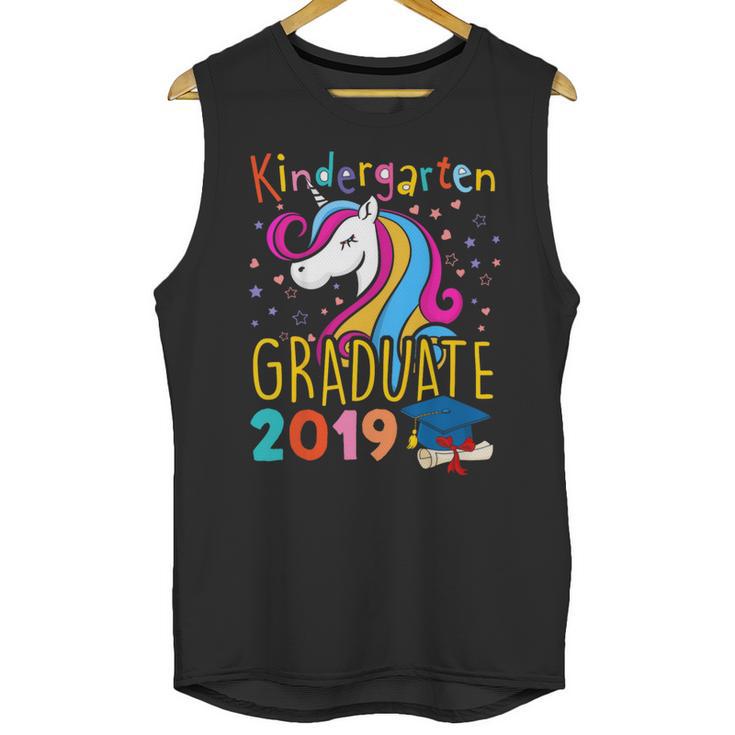 Kids Unicorn Kindergarten Graduation Graduate Shirt Unisex Tank Top