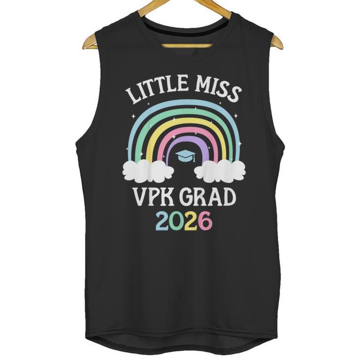 Kids VPK Graduation 2026 Rainbow VPK Grad Unisex Tank Top