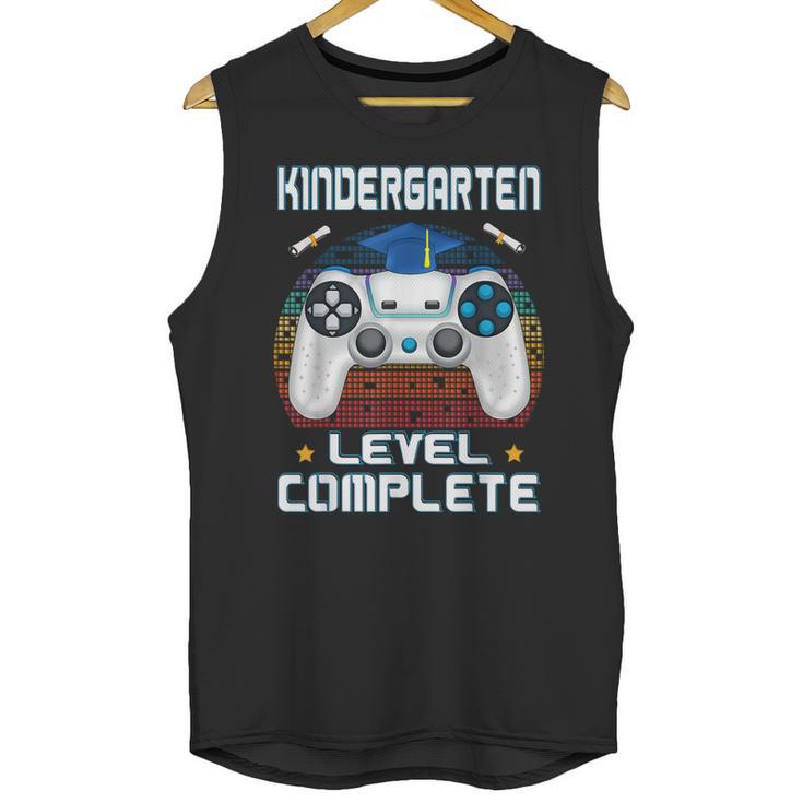 Kindergarten Graduation Level Complete Gamer 2024 Gaming Boy Unisex Tank Top