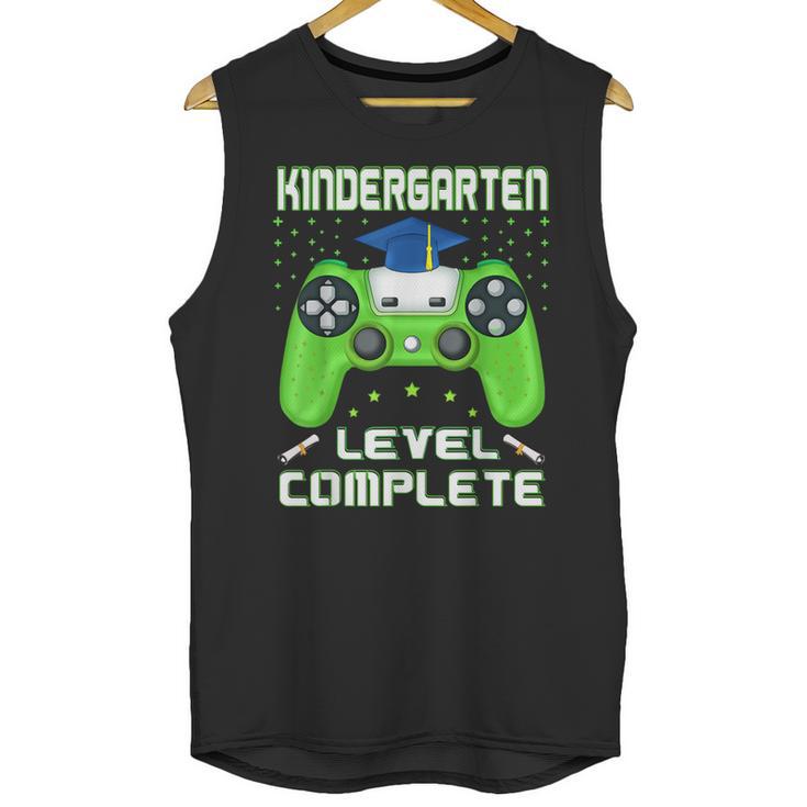 Kindergarten Graduation Level Complete Gamer Class 2024 Kids Unisex Tank Top
