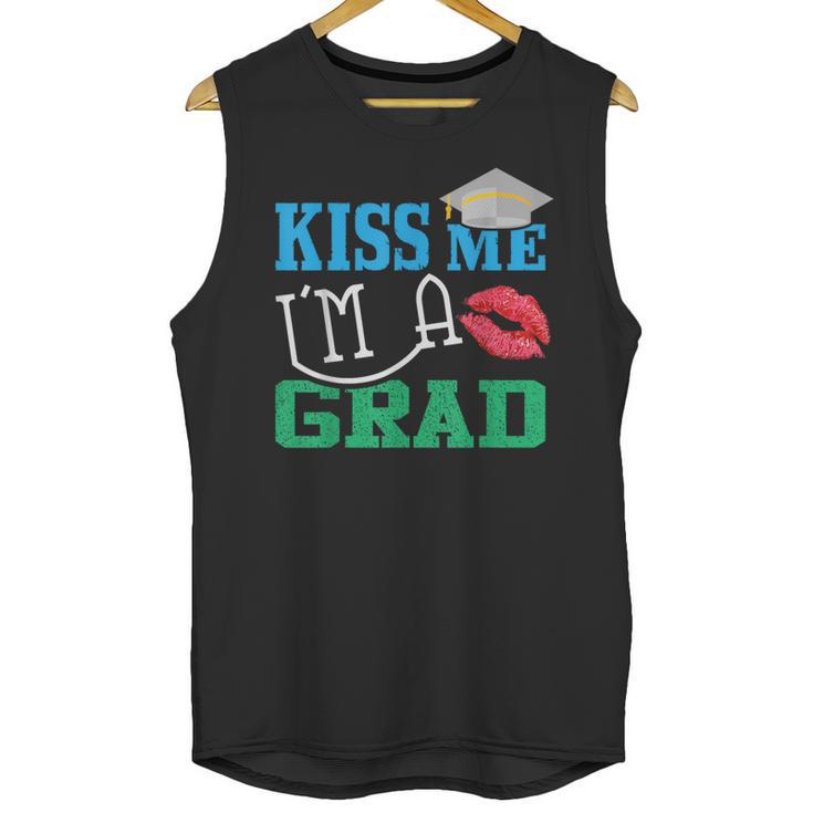 Kiss Me I'm A Grad 2018 Senior Graduation Unisex Tank Top