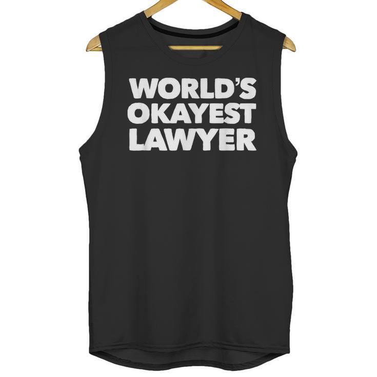 Lawyer  Attorney For Law School Graduation Unisex Tank Top