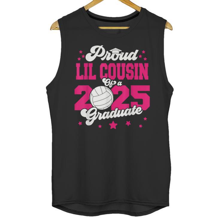 Lil Cousin Of a 2025 Graduate Prom Graduation 25 VolleyBall Unisex Tank Top