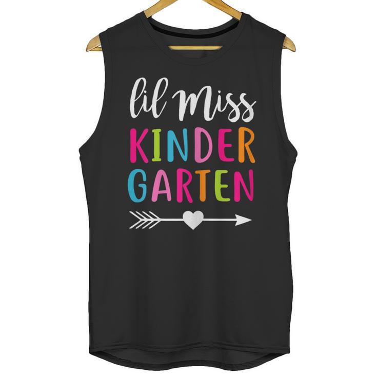 Lil Miss Kindergarten Grad Shirt Graduation Shirts 2018 Unisex Tank Top