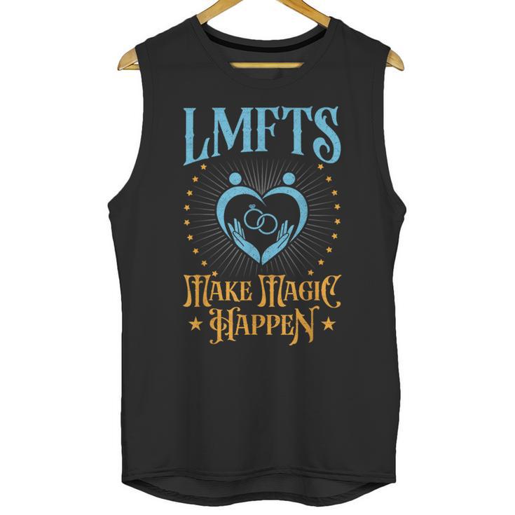LMFT Graduation Licensed Marriage And Family Therapist LMFT Unisex Tank Top