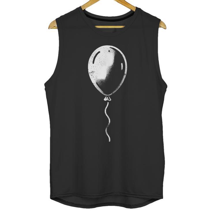 Lone Balloon Celebration Individualistic Introvert Party Unisex Tank Top