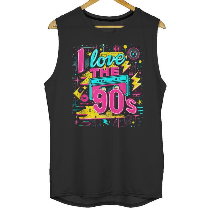 I Love The 90'S 90s Nostalgia Unisex Tank Top