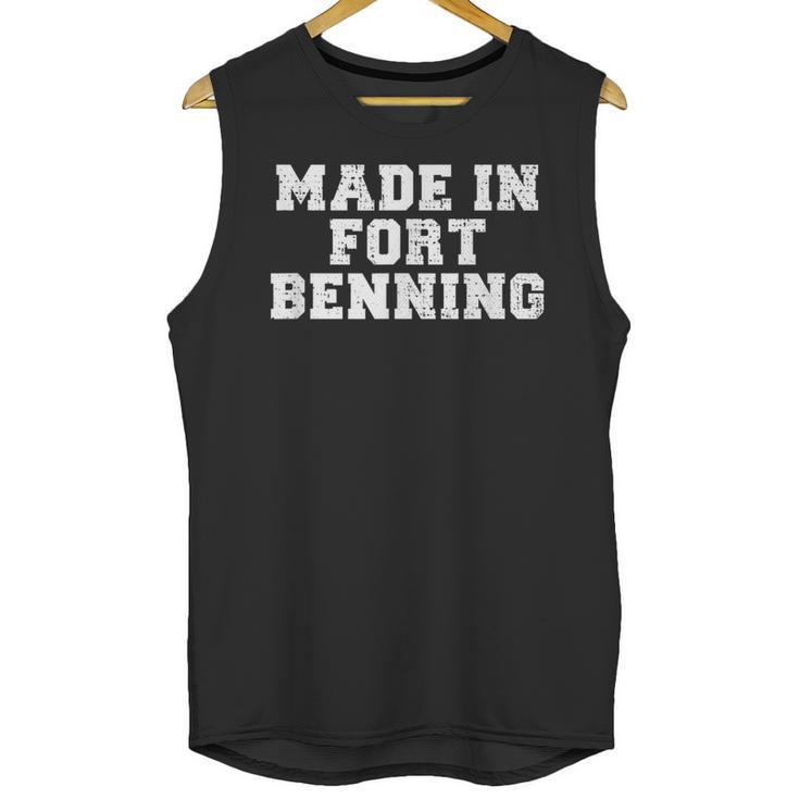 Made In Fort Benning Basic Training Recruit Graduation Unisex Tank Top