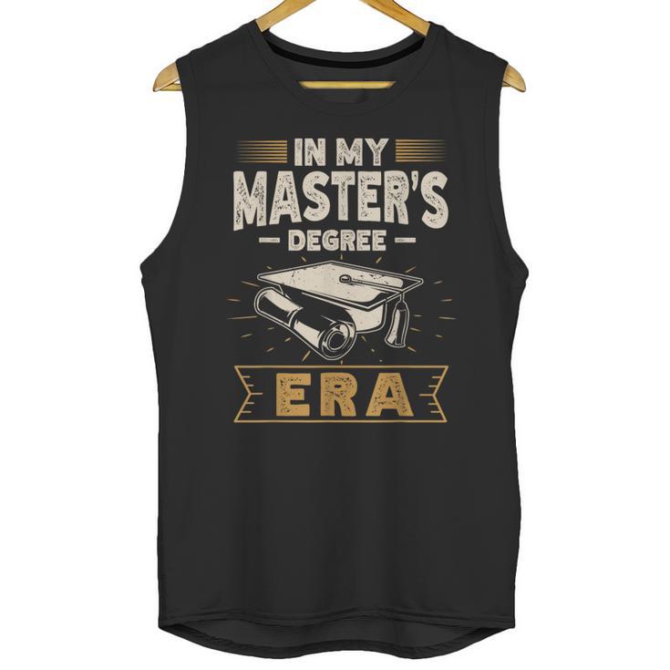 Master’s Degree Era MBA Masters Degree Graduation Unisex Tank Top