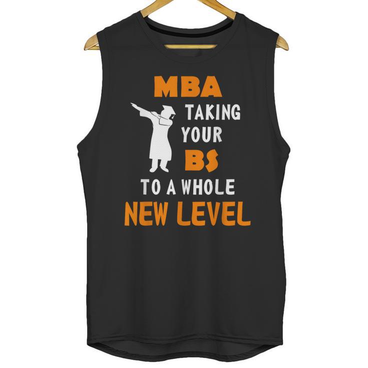 Masters Degree Graduation Shirt For MBA Grad Student Unisex Tank Top