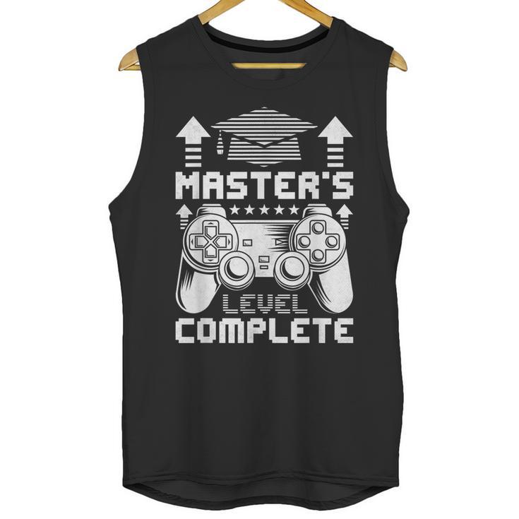 Master's Level Complete College Graduation Unisex Tank Top