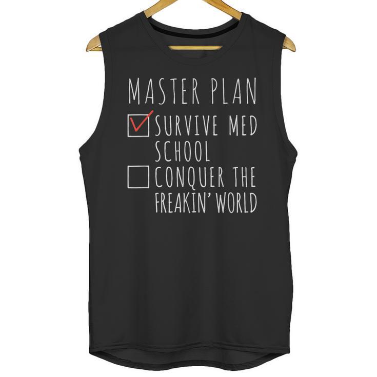 Med School Student Future Doctor Graduation Unisex Tank Top