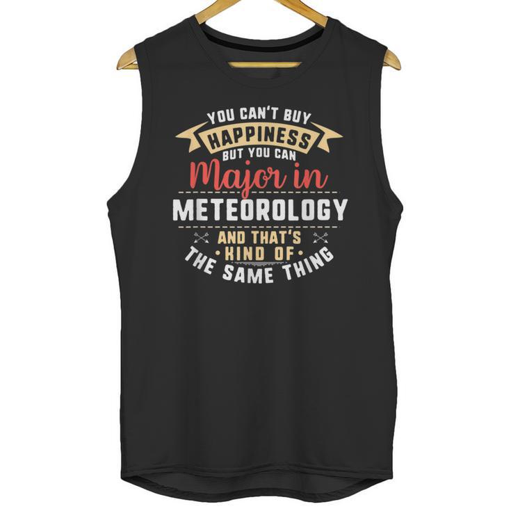 Meteorology Major Student Shirt Graduation Unisex Tank Top