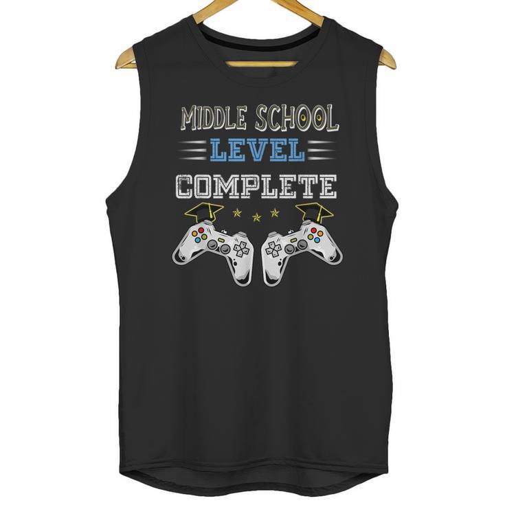 Middle School Level Complete Gaming Class Of 2022 Graduation Unisex Tank Top