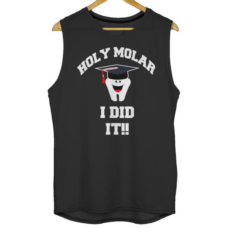 Molar Dentist Dental Hygienist Graduation Shirt Unisex Tank Top