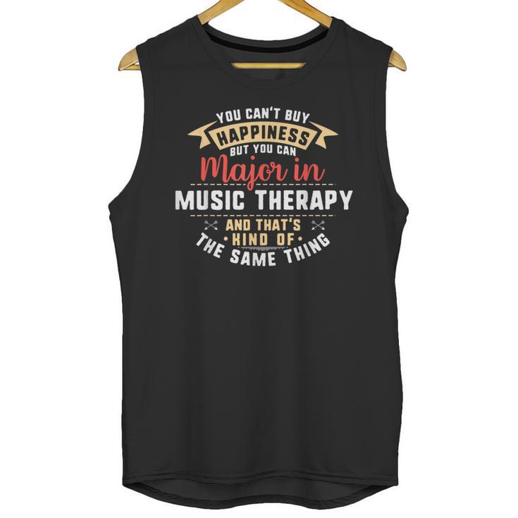 Music Therapy Major Student Shirt Graduation Unisex Tank Top