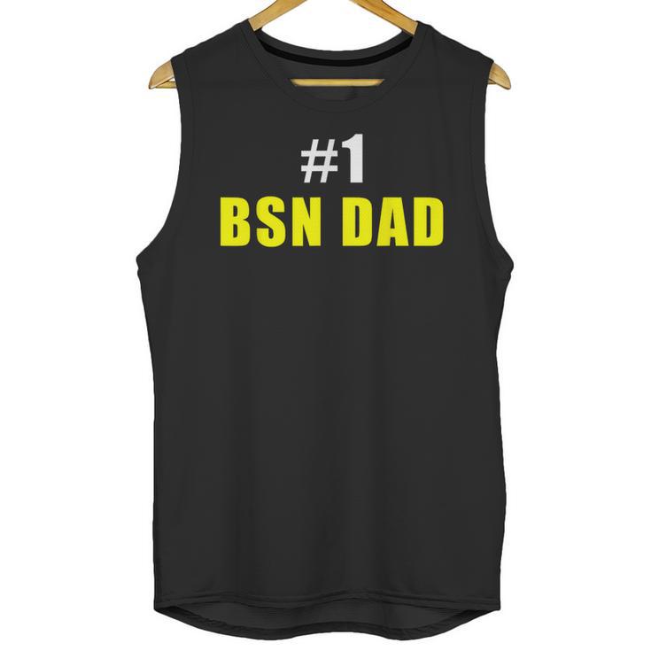 Nurse BSN Student Graduate Dad Nursing Graduation Unisex Tank Top