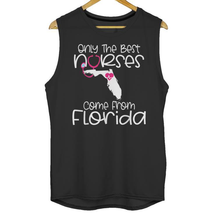 Nurse Florida RN CNA LPN Nursing Student Graduation Unisex Tank Top