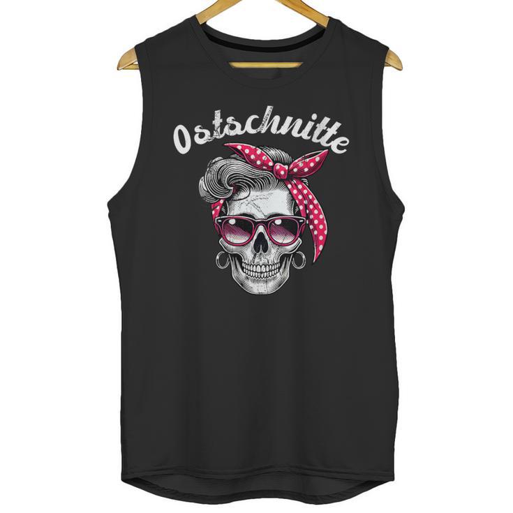 Ostschnitte East Germany DDR Ossi Nostalgia Vintage Retro Unisex Tank Top