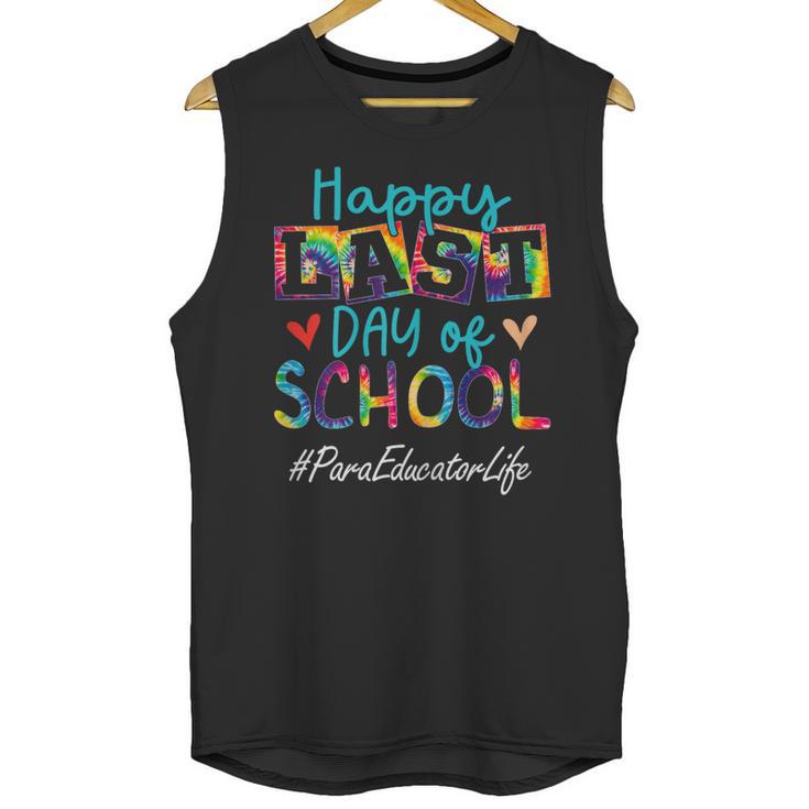Para Educator Happy Last Day Of School Women Graduation Unisex Tank Top