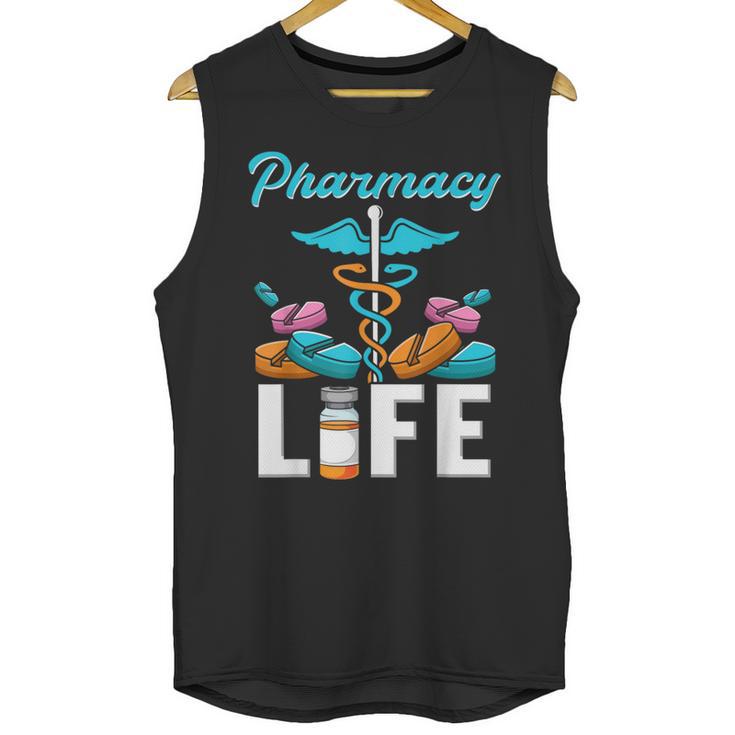 Pharmacy Life Pharmacist Chemist Student PharmD Graduation Unisex Tank Top