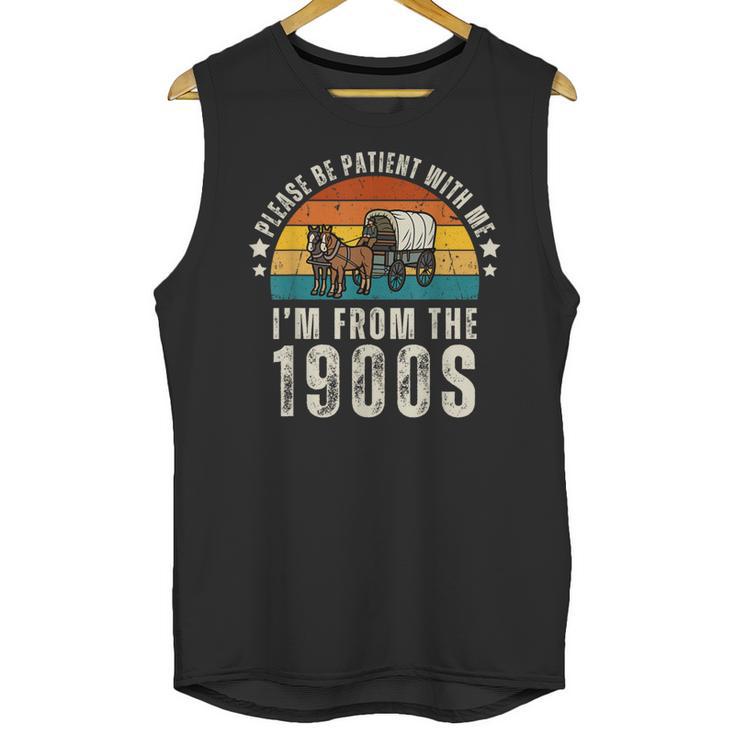 Please Be Patient With Me I'm From The 1900s Father's Day Unisex Tank Top