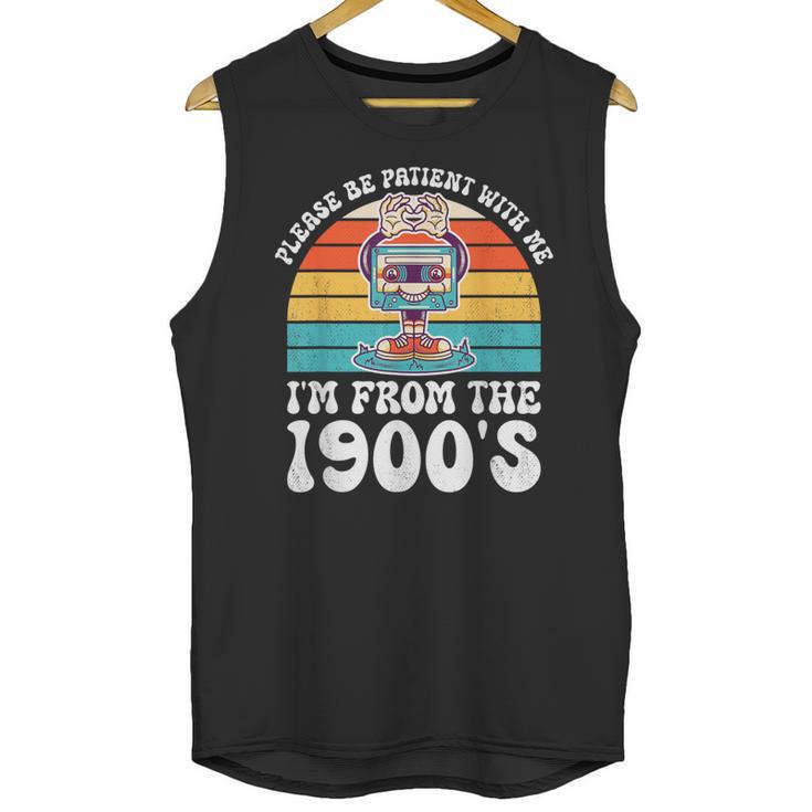 Please Be Patient With Me I'm From The 1900s Kawaii Unisex Tank Top
