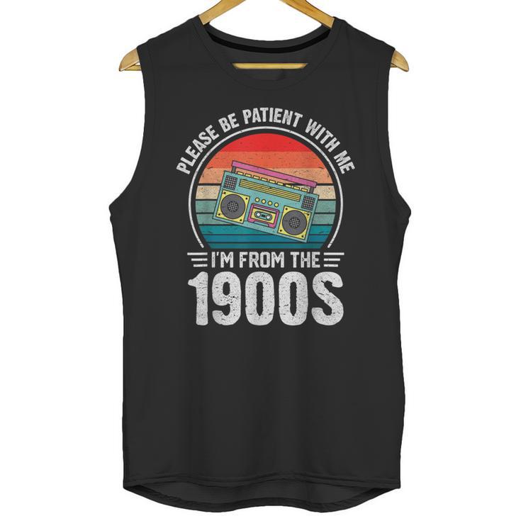 Please Be Patient With Me I'm From The 1900s Music Unisex Tank Top