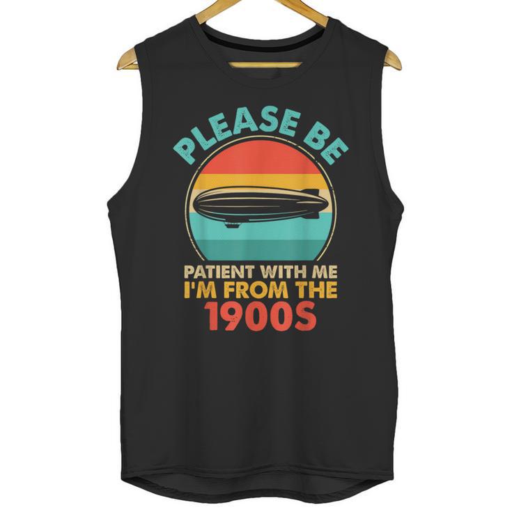 Please Be Patient I'm From The 1900s Vintage Zeppelin Unisex Tank Top