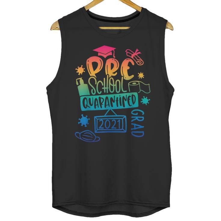 Preschool 2021 Graduate Prek Quarantine Preschool Graduation Unisex Tank Top