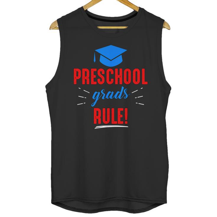 Preschooler Graduation Grad Cap Preschool Grads Rule Unisex Tank Top