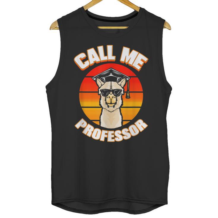 Professor Graduation For PhD Degree Doctor University Unisex Tank Top