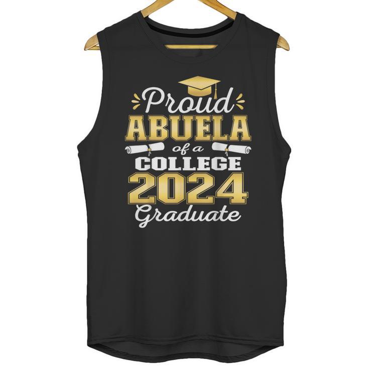 Proud Abuela Of 2024 College Graduate Family 24 Graduation Unisex Tank Top