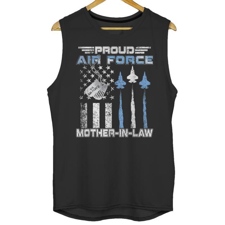 Proud Air Force Mother-In-Law US Air Force Graduation Unisex Tank Top