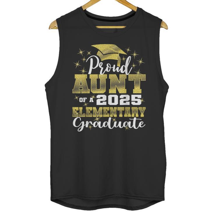 Proud Aunt Of 5th Grade Graduate 2025 Elementary Graduation Unisex Tank Top