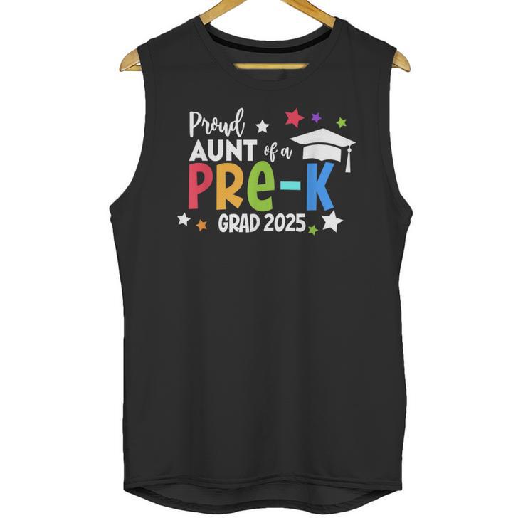 Proud Aunt Of A Pre-K 2025 Graduate Class Of 2025 Graduation Unisex Tank Top