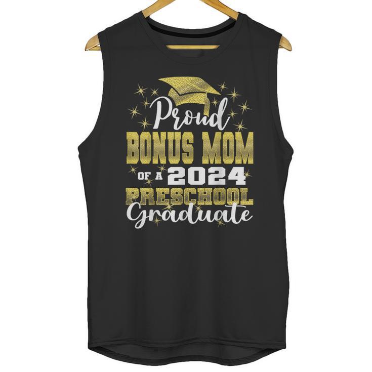 Proud Bonus Mom Of Pre School Graduate 2024 Graduation Bonus Unisex Tank Top