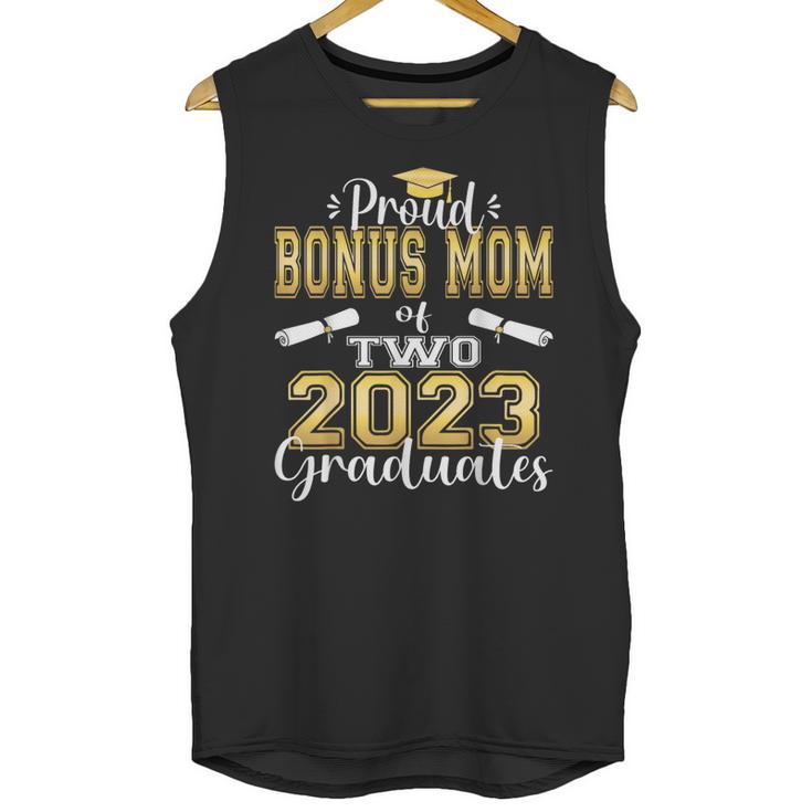 Proud Bonus Mom Of Two 2023 Graduate Class 2023 Graduation Unisex Tank Top