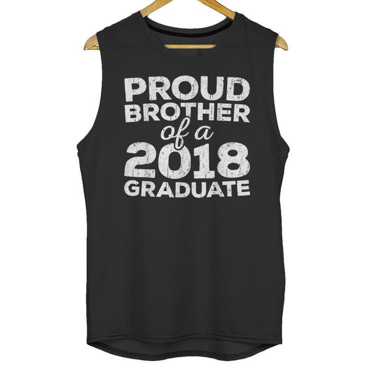 Proud Brother Of A 2018 Graduate Class Graduation Unisex Tank Top
