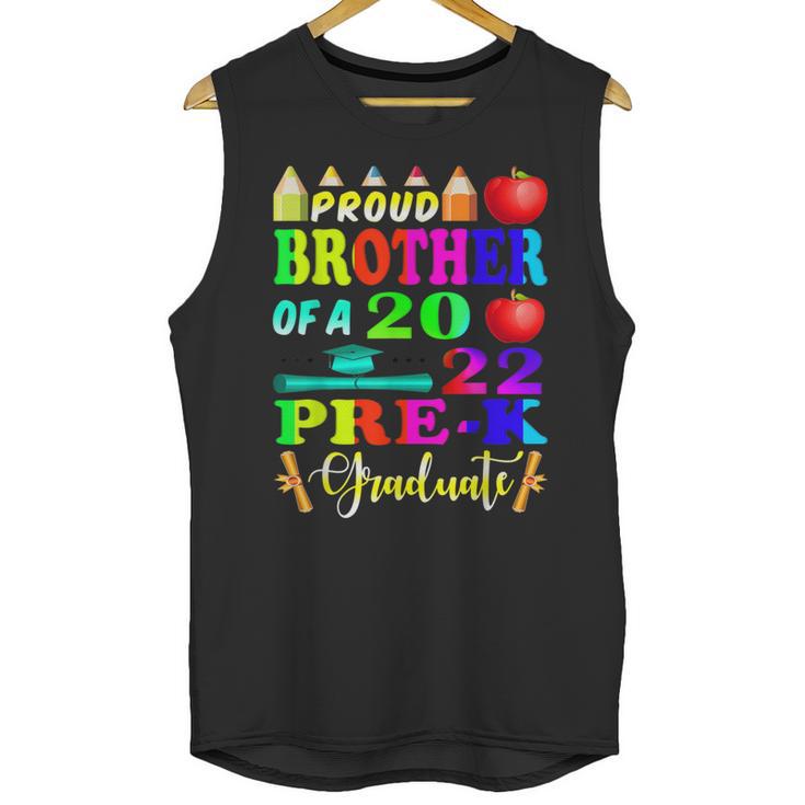 Proud Brother Of 2022 Pre K Graduate Graduation Unisex Tank Top