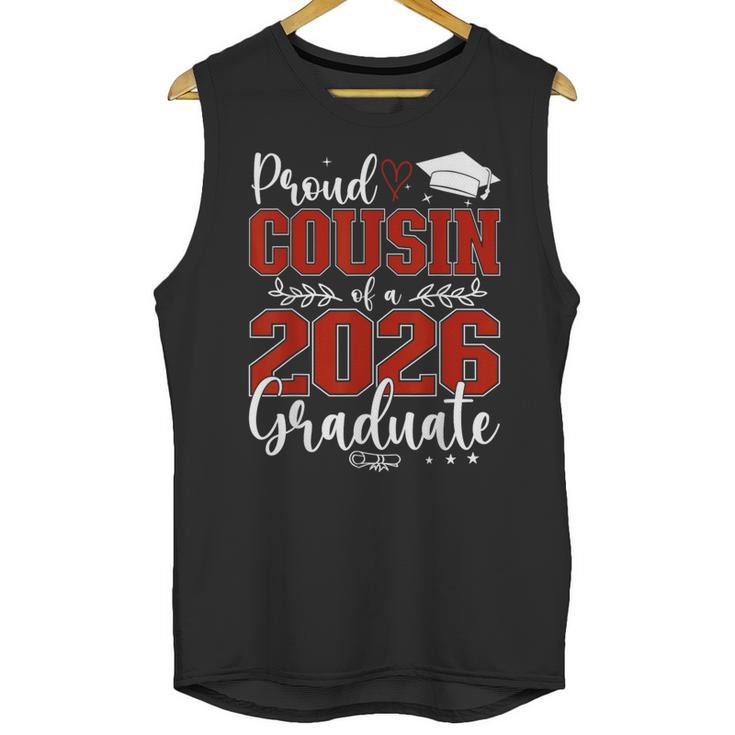 Proud Cousin Of a Class Of 2026 Graduate Senior Graduation Unisex Tank Top