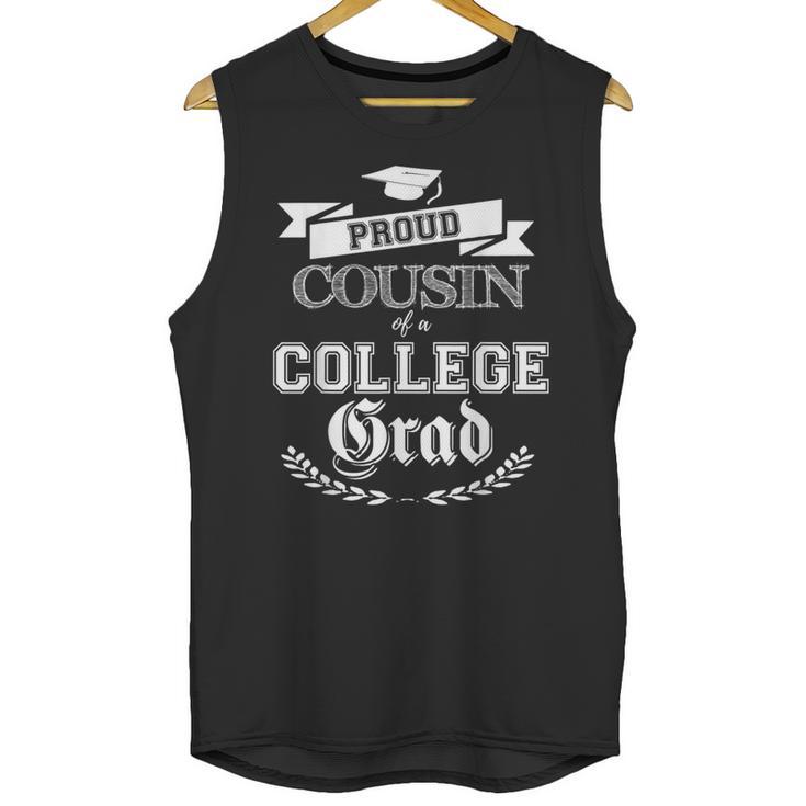 Proud Cousin Of College Grad 2019 Family Graduation Shirt Unisex Tank Top