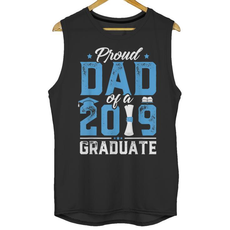 Proud Dad Of A Class Of 2019 Graduate TShirt Graduation Unisex Tank Top