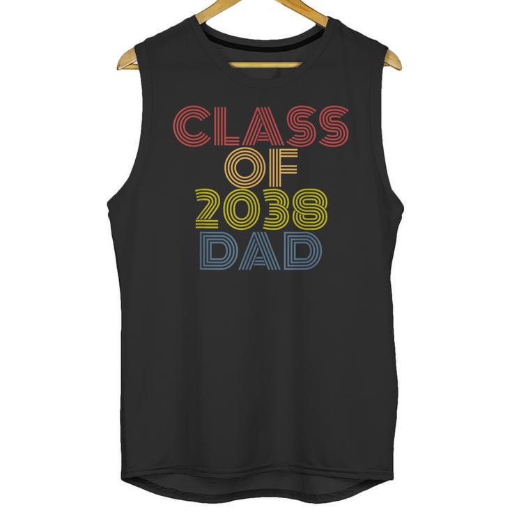 Proud Dad Of A Class Of 2038 Graduate Senior Graduation Unisex Tank Top