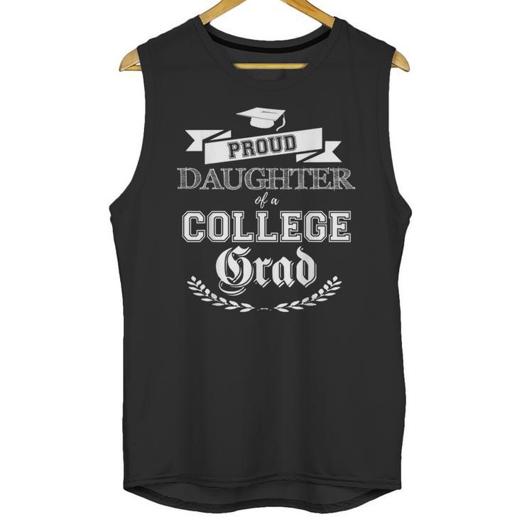 Proud Daughter Of College Grad 2019 Family Graduation Shirt Unisex Tank Top