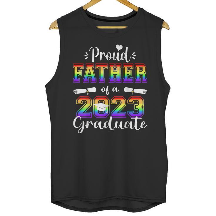 Proud Father Of 2023 Graduate Class 2023 Graduation Family Unisex Tank Top