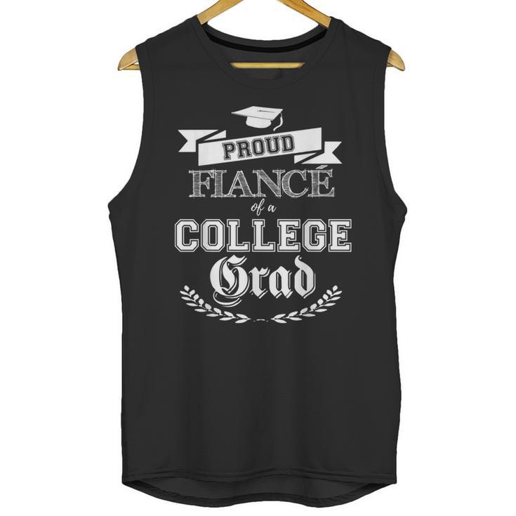 Proud Fiance Of College Grad 2019 Family Graduation Tee Unisex Tank Top