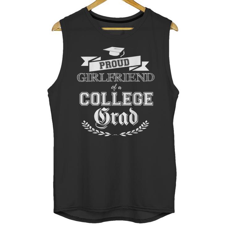 Proud Girlfriend Of College Grad 2019 Family Graduation Tee Unisex Tank Top