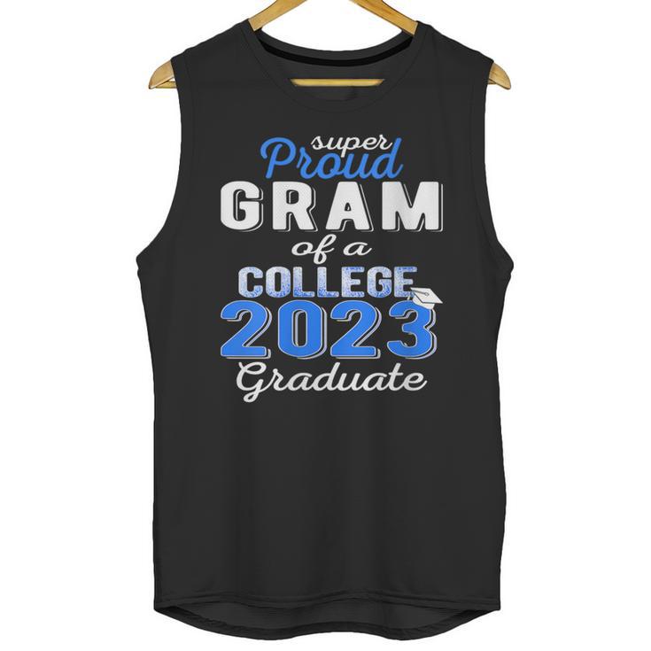 Proud Gram Of 2023 College Graduate Family 23 Graduation Unisex Tank Top